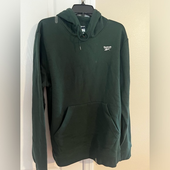 Reebok Fleece forest Green Hoodie - Picture 1 of 7